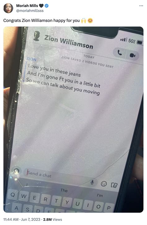 zion williams porn|Zion Williamson and Pornstar Moriah Mills Controversy